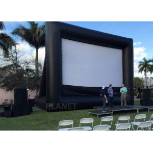 Multipurpose Inflatable Movie Screen Logo Printing Customized Design