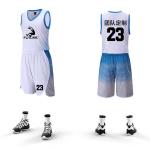 Competition Clothing Jersey Polyester Sportswear Quick Dry Men Basketball Sets