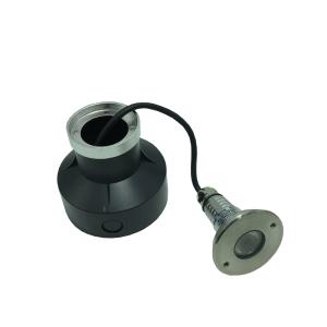 China 316 Stainless Steel LED Pool Light 3W With Embedded Plastic Mounting Sleeve factory