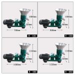 ISO 220V Commercial Poultry Feed Pellet Machine Mill 160kg/H