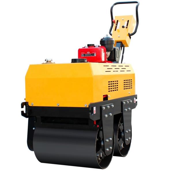 425mm Drum Diameter Small 0.5 Ton Double Drum Road Roller Diesel Asphalt