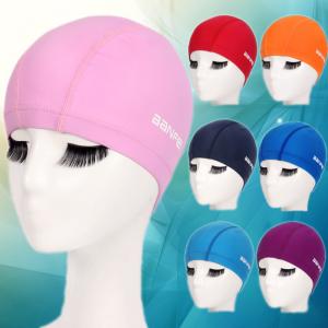 China Bathing caps for adults, sports, ultra-thin, sports, sports, swimming pool, free size factory