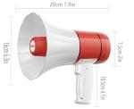 35W 500m Handheld Megaphone Bullhorn Portable Lithium Battery Megaphone