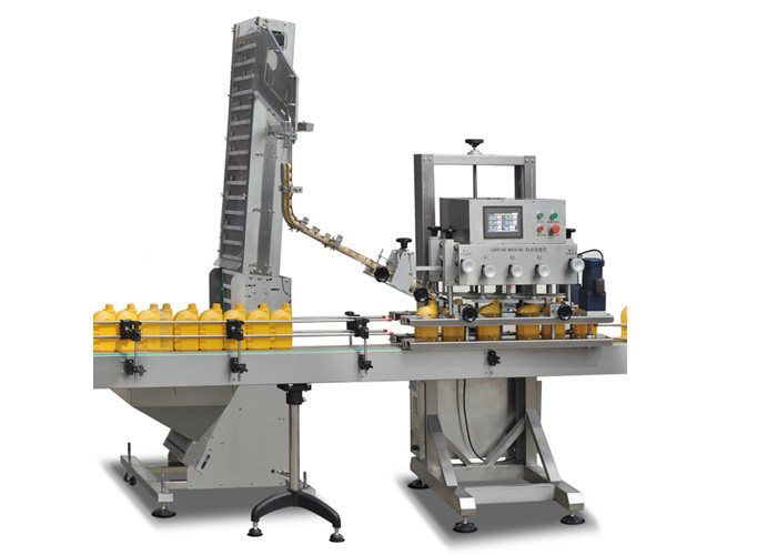 Automatic High Speed Plastic Bottle Capping Machine Equipment Easy Operation