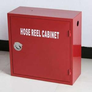 China Fire Hose Reel Cabinet Thickness 1mm Or 1.2mm Hose Reel 3/4&quot;X30mtr Or 1&quot;X30mtr factory