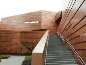 China Anti Static Copper Aluminum Composit Building Material Gold Copper Brushed factory