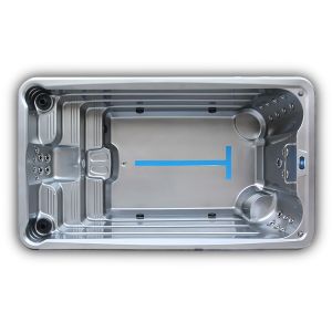 Acrylic Outdoor Swim Spa Pool With Bluetooth Wireless Technology And Wireless