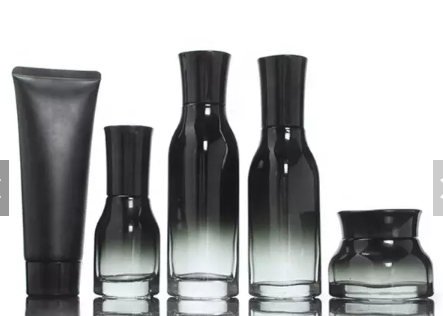 40ml-120ml Black Glass Pump Bottles