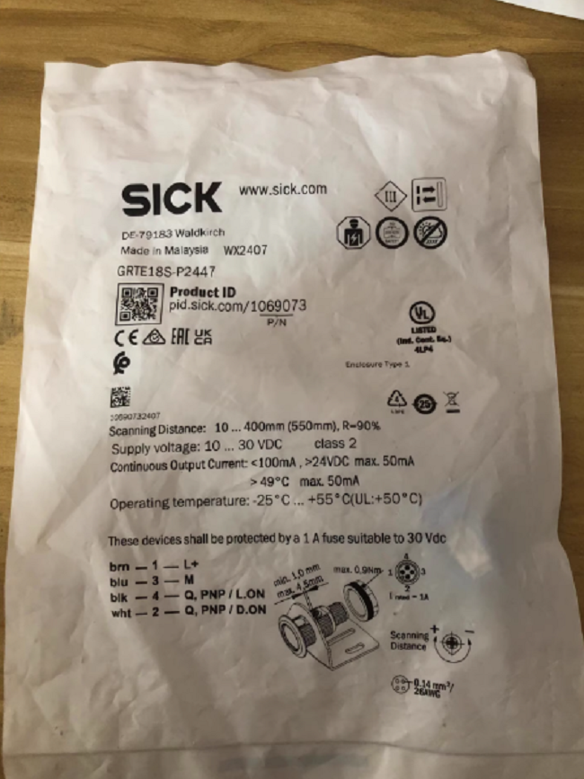 GRTE18S-P2447 SICK 1069073 High-performance Diffuse Reflection Photoelectric