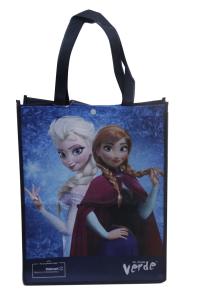 China Darkblue 100% enviromental non woven fabric reusable carrier bags water proof factory