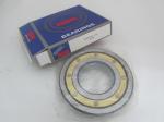 Single Row Deep Groove Ball Bearing Steel Brass Cage Bearings 6214 NR