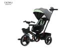 Pu Wheel Multifunction Kids Tricycle Black Blue Pink