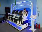 2022 Hot sale vr simulator 9d 4 seats virtual reality cinema for VR theme park