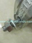 Strongest scaffolding galvanized Q235 drop forged double clamp coupler with