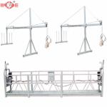 Steel Construction Rope Suspended Platform Gondola Working Platform
