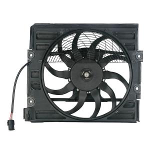 China 12V Car Electric Radiator Cooling Fans For BMW E38 With Safety Fuse factory