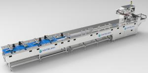 China Programmed Automatic Chocolate Packing Machine 900bags/Min factory