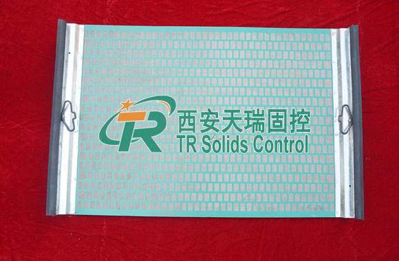 China Oil & Gas Drilling Hook Strip Flat Screen for  PWP Shaker, 40-325 Mesh, API RP 13C factory