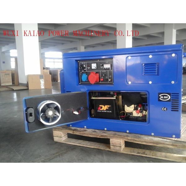 Silent Type Standby Power Generator , 10KVA Quiet Running Generators With OEM /