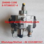 DENSO Common rail fuel pump 294000-1190, 294000-1191, 8-97386557-0 , 8973865570