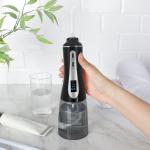 Cordless IPX7 Oral Water Flosser Portable Stainless Steel Pump Body