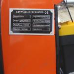 Small EPA Hydraulic Excavator Machine High Strength Cast Steel
