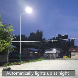 China Highway Solar Street Lamp Super Bright Energy All In Two Light factory