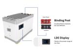 Solar Battery Rechargeable For klift Battery 24V 100Ah Lifepo4 Traction Battery
