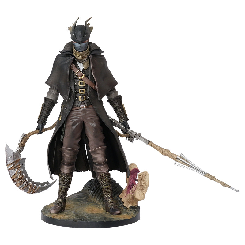 Anime Figures Bloodborne The Old Hunters 1/6 PVC Statue Figure Collectible Model Toy 30 cm