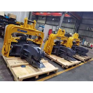 Vibro Hammer - 6m Piling Depth & Flexible Operation