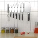 16" Stainless Kitchen Tool Wall Magnetic Organizer Ideal for Kitchen Wall Rack
