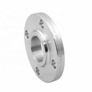 China RF 2 Inch Threaded Pipe Flange DN50 304L Customized 150LB ASME B16.47 factory