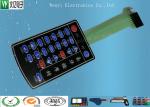 PET Membrane Switch Connectors Pitch 2.54mm , Embossed Key Tactile Switch Keypad