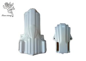 China White Coffin Decorative Casket Corners Plastic 60cm X 45cm X 35cmCorner 11# factory