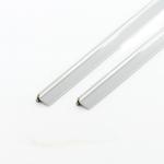 304 V Grooved T Shape Tile Trim Gold Hairline Mirror Stainless Steel Edge Trim