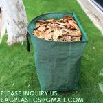 Heavy Duty Home and Yard Waste Bag 48-Gallon Woven Polypropylene, Reusable Lawn