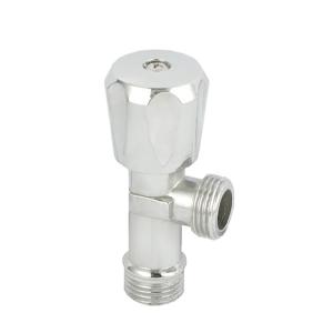 China Brass Mini Firmer Ms Angle Valve 90 Degree Angle Valve 15mm Port Polished factory