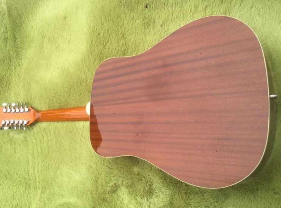 2018 New 12 strings Chibson Dovo acoustic guitar 12 string GB dove electric acoustic guitar Orange Dovo 12 strings
