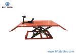 Portable Hydraulic Heavy Duty Motorcycle Lift Table 450kg Mechanics Garage