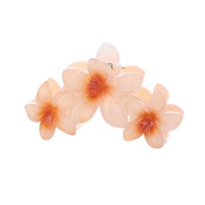China Floral Hair Claw Clip Customize Colors and Designs for You factory
