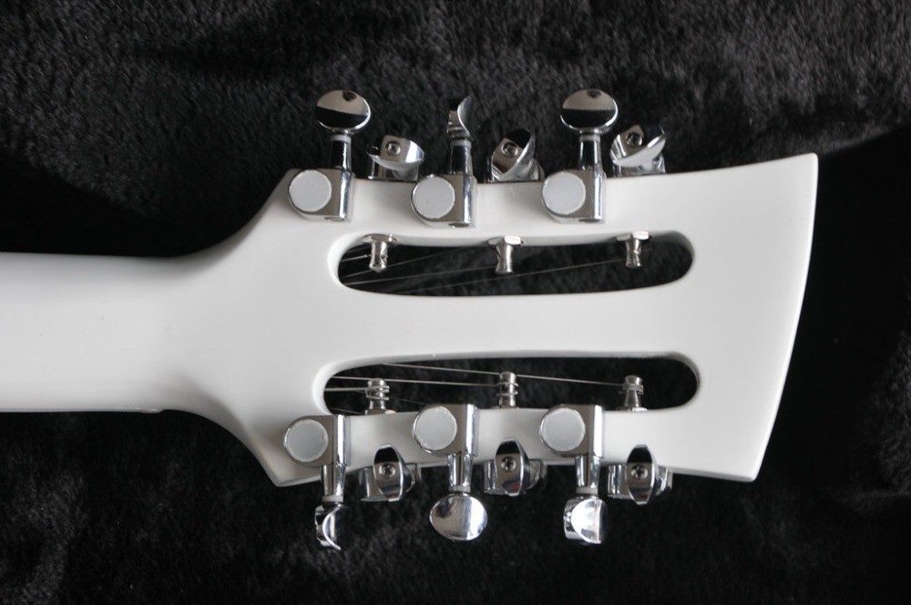 Double neck 4 string 4003 BASS GUITAR and 12 string elctric guitar color can custom guitar big R bridge