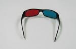 1.6mm PET Lenses Plastic Red Cyan 3D Glasses For Computer Game , Movie