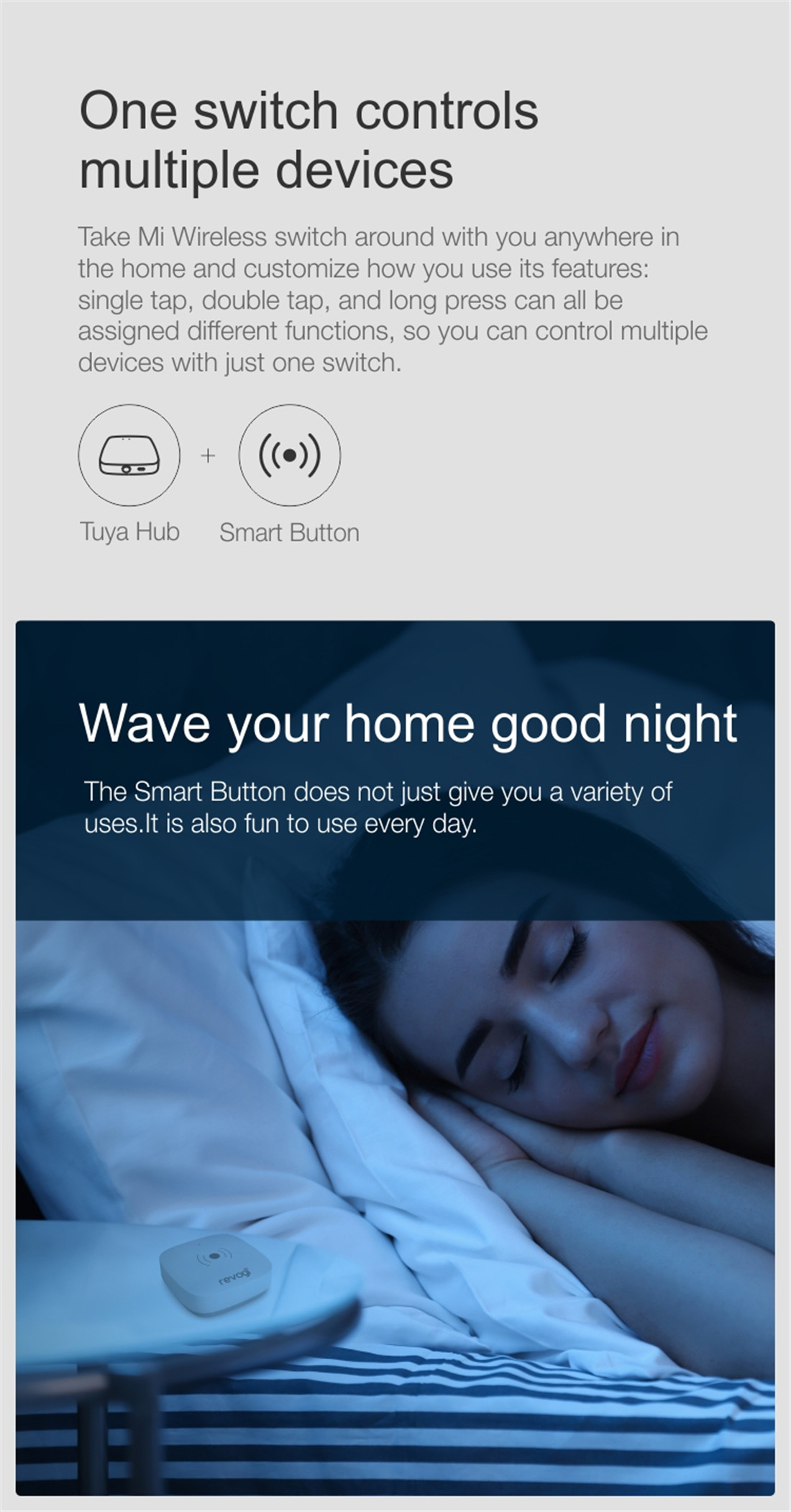 Zigbee Smart Button(SSZ004)