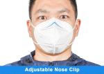 Non Woven Fabric Foldable Earloop 5 Ply Face Mask KN95 , Disposable Dustproof