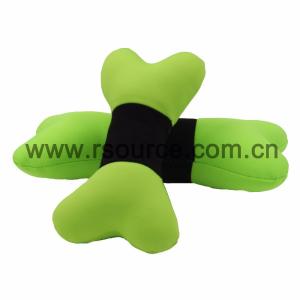 China Rugby Floating Floatable Dog Toys 14cm PP Cotton Water Fetch Toys factory