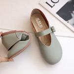 Latest Design Black Children Leather School Shoes , Girl Kids Canvas Shoes
