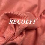 Custom Color Ribbed Swimsuit Fabric , Eco Friendly Fabric 72% Nylon + 28%