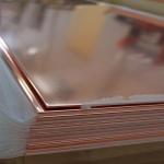 99.999% Pure Copper Cathode Sheet Plate C70620 20mm Super Grade