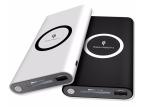 Fashion 3 In 1 QI Wireless Power Bank 10000mah 135*73*19mm Dimension OEM Support