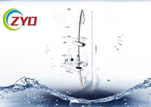 China Chrome Stainless Steel Handheld Bathroom Shower Set With Adjustable holder Shower Hand And Shower Hose factory